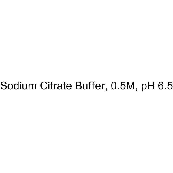 Sodium Citrate Buffer, 0.5M, pH 6.5